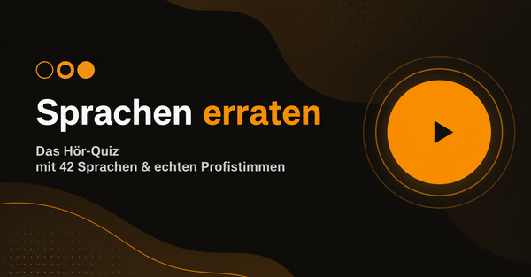 Hörst du den Unterschied zwischen Slowakisch und Slowenisch? Unser neues Sprachen-Quiz findet es heraus
