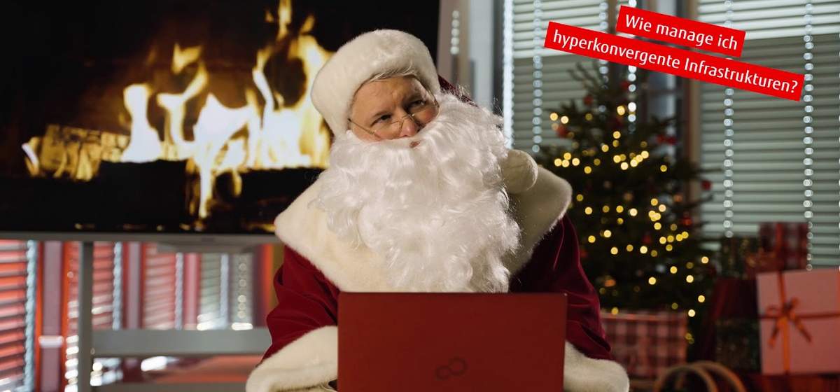 Vœux de Noël avec le spot de Noël 2020 de Fujitsu